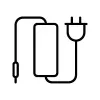 AC adapter HP 330W Smart AC Adapter, universalus vidaus maitinimo šaltinis, įėjimas 90–264 V, juodas, LED indikatoriai