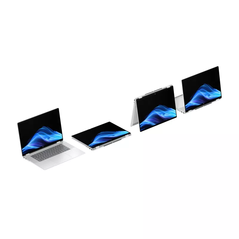 HP OmniBook X FlipNGAI 16-as0009na Copilot+ PC Intel Core Ultra 7 256V 40,6 cm (16 colių) jutiklinis ekranas 3K 16 GB LPDDR5x-SDRAM Wi-Fi 7 (802.11be) Windows 11 Home Sidabrinis