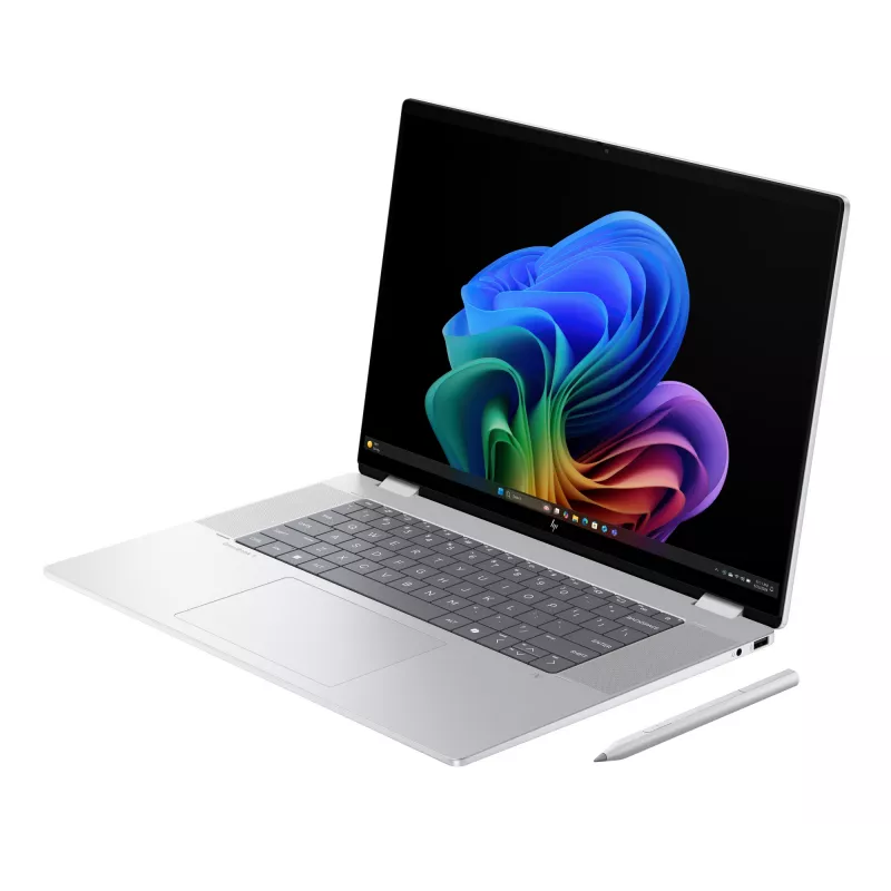 HP OmniBook X FlipNGAI 16-as0009na Copilot+ PC Intel Core Ultra 7 256V 40,6 cm (16 colių) jutiklinis ekranas 3K 16 GB LPDDR5x-SDRAM Wi-Fi 7 (802.11be) Windows 11 Home Sidabrinis