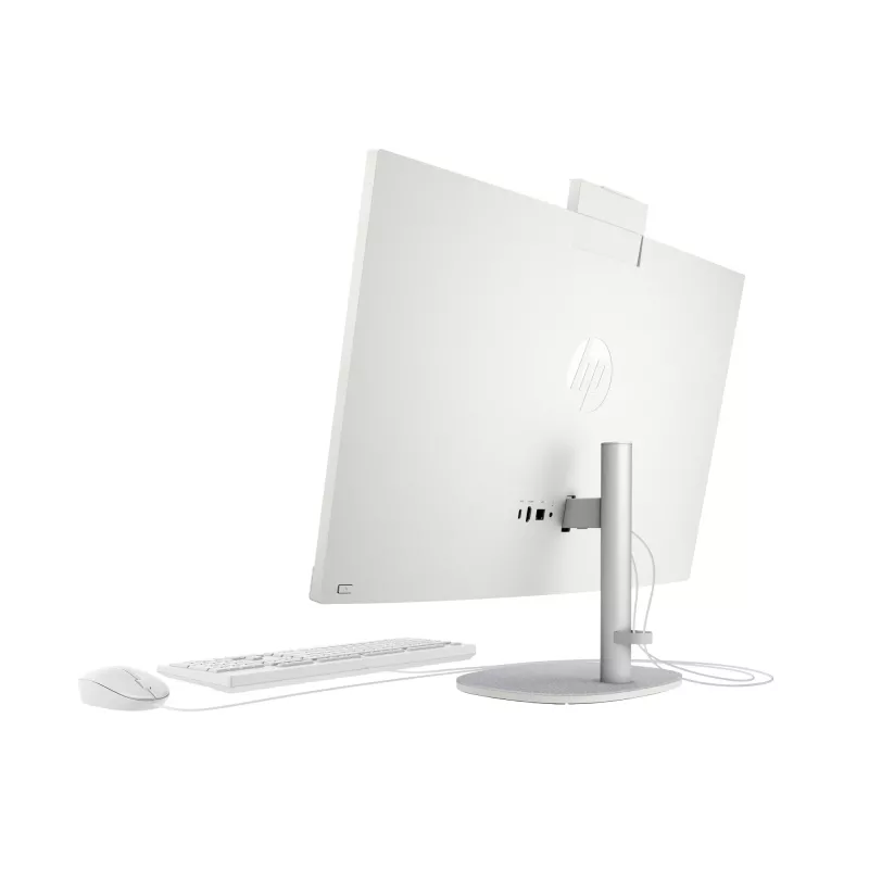 HP All-in-One 27-cr0048na Intel® Core™ i7 i7-1355U 68.6 cm (27 coliai) 1920 x 1080 pikseliai All-in-One kompiuteris 8 GB DDR4-SDRAM 1 TB SSD Windows 11 Home Wi-Fi 6 (802.11ax) Balta