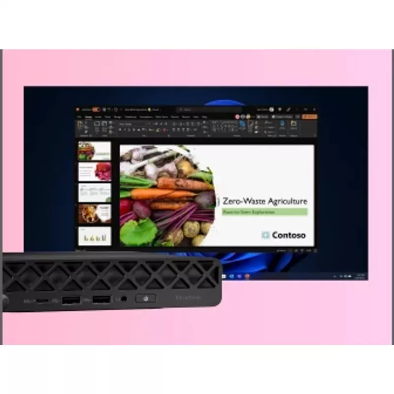 HP EliteDesk 8 Mini G1i U7265 16GB/1TBPC Intel Core Ultra 7 265 DDR5-SDRAM 1 TB SSD Windows 11 Pro Mini PC AI PC Juoda