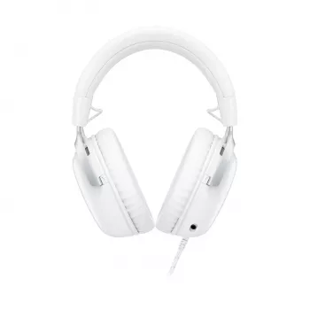 HyperX Cloud III - Žaidimų ausinės (Baltos), Balta, Kinija, Tailandas, Aplink ausis, Uždaros, 155 mm, 86.7 mm
