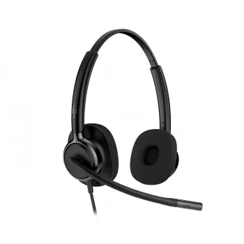 Laidinės stereo ausinės HP POLY Mission 425 Classic, USB jungtis, 126 g