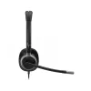 HP Poly Mission 615 monofoninis USB laidinės ausinės, 117,5 g, juodos