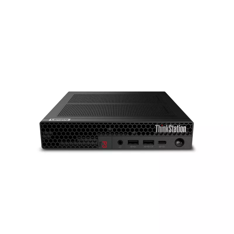 Lenovo ThinkStation P3 Tiny Gen 2 Intel Core Ultra 5 225 16 GB DDR5-SDRAM 512 GB SSD Windows 11 Pro darbo stotis juoda