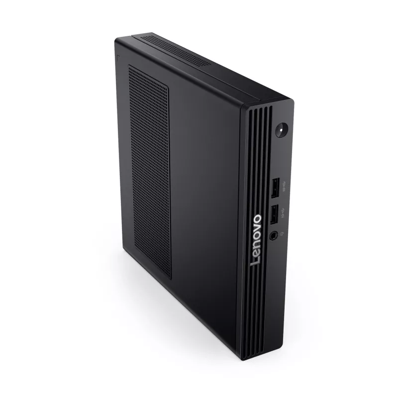 Lenovo V100q Intel Core i3 N-series i3-N305 16 GB DDR5-SDRAM 512 GB SSD Mini kompiuteris Juoda