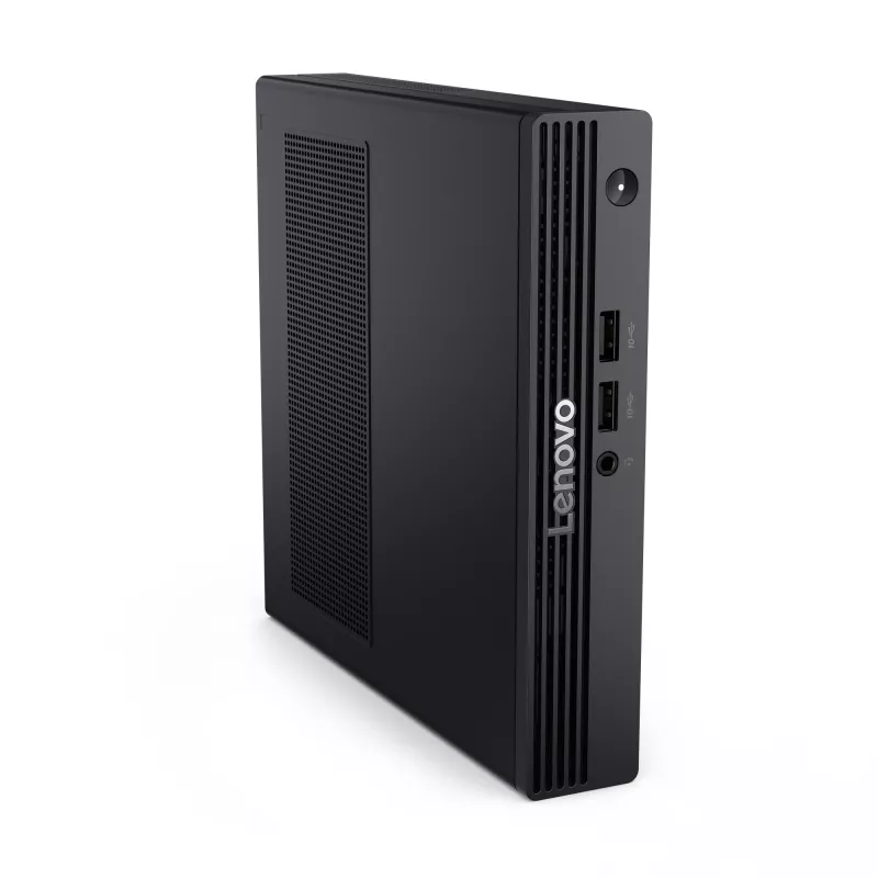 Lenovo V100q Intel Core i3 N-series i3-N305 16 GB DDR5-SDRAM 512 GB SSD Mini kompiuteris Juoda