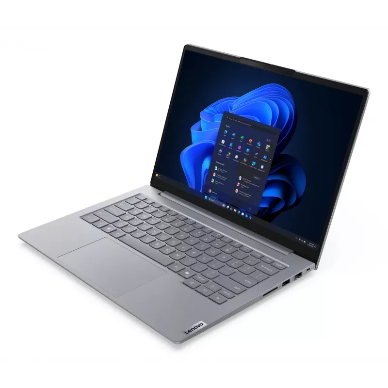 Lenovo ThinkBook 14 G9 AHP AMD Ryzen™ 5 220 nešiojamasis kompiuteris 35,6 cm (14 colių) WUXGA 16 GB DDR5-SDRAM 512 GB SSD „Wi-Fi 7“ (802.11be) „Windows 11 Pro“ vokiškai pilka