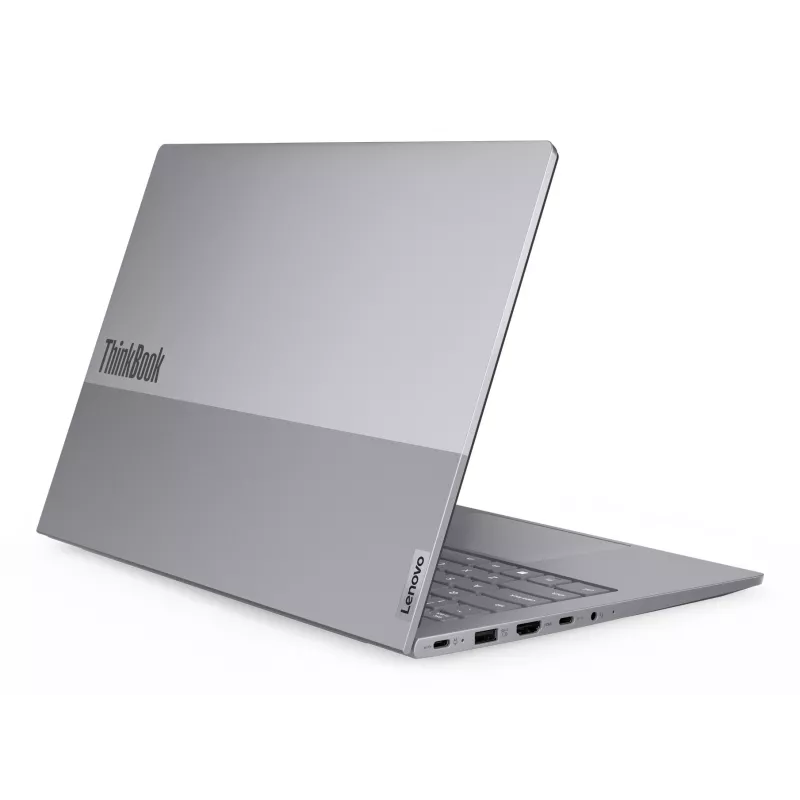 Lenovo ThinkBook 14 G9 AHP AMD Ryzen™ 5 220 nešiojamasis kompiuteris 35,6 cm (14 colių) WUXGA 16 GB DDR5-SDRAM 512 GB SSD „Wi-Fi 7“ (802.11be) „Windows 11 Pro“ vokiškai pilka
