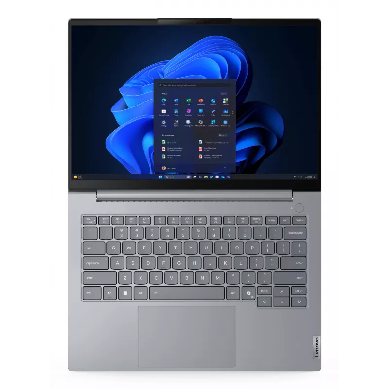 Lenovo ThinkBook 14 G9 AHP AMD Ryzen™ 5 220 nešiojamasis kompiuteris 35,6 cm (14 colių) WUXGA 16 GB DDR5-SDRAM 512 GB SSD „Wi-Fi 7“ (802.11be) „Windows 11 Pro“ vokiškai pilka