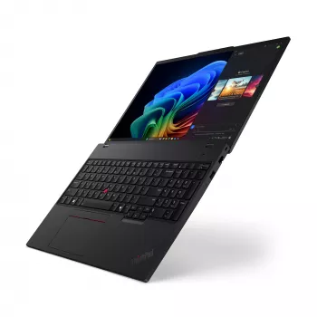 Lenovo ThinkPad T16 Gen 4 (AMD) Copilot+ PC AMD Ryzen AI 5 PRO 340 nešiojamas kompiuteris 40,6 cm (16 colių) WUXGA 16 GB DDR5-SDRAM 512 GB SSD belaidis ryšys Wi-Fi 7 (802.11be) Windows 11 Pro anglų k. juodas