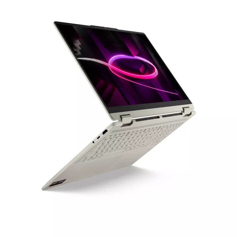 Lenovo Yoga 7 2-in-1 16AGP11 Copilot+ PC AMD Ryzen™ AI 7 445 hibridinis (2-in-1) 40,6 cm (16 coliai) jutiklinis WQXGA+ 32 GB LPDDR5x-SDRAM 1 TB SSD „Wi-Fi 7“ (802.11be) „Windows 11 Home“ vokiečių „Seashell“