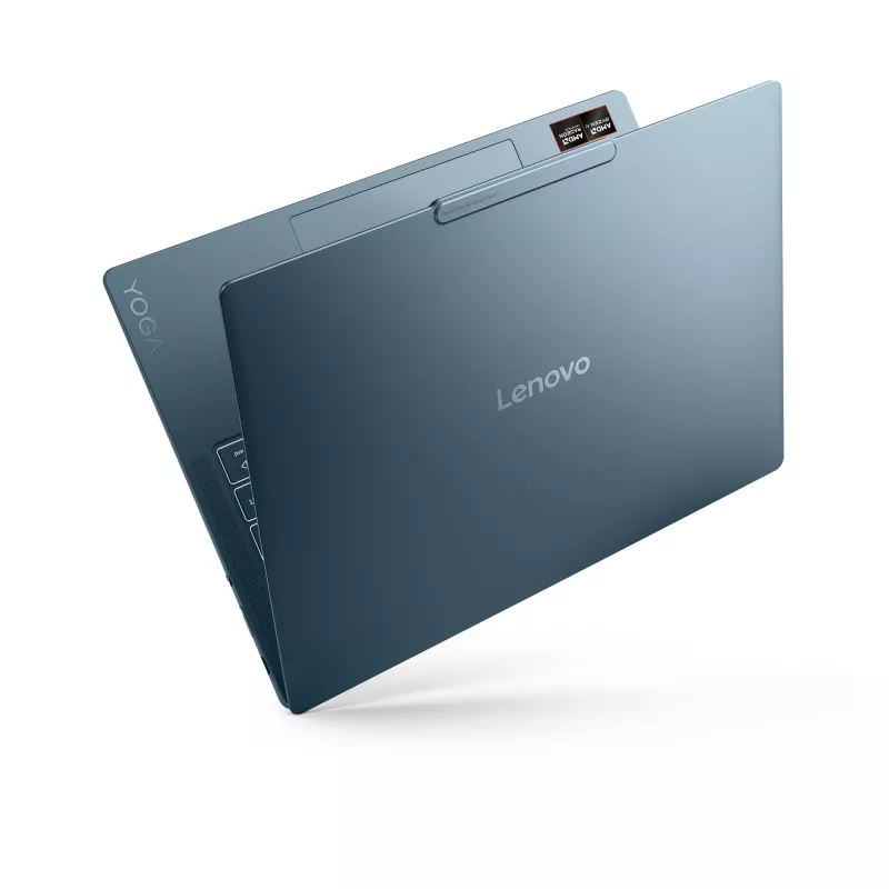 Lenovo Yoga plonas 7 14AGP11 Copilot+ PC nešiojamasis kompiuteris su AMD Ryzen™ AI 5 430, 35,6 cm (14 colių) WUXGA, 16 GB, 512 GB SSD, Wi-Fi 7 (802.11be), Windows 11 Home, vokiška klaviatūra, žalsvai mėlynas