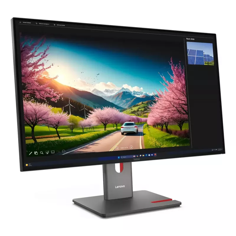 Monitorius Lenovo ThinkVision P32UD-40 31,5 colio 4K UHD (3840×2160) IPS LCD, 6 ms, USB 3.2 Gen 2x2 šakotuvas, USB-C, VESA, aukščio reguliavimas