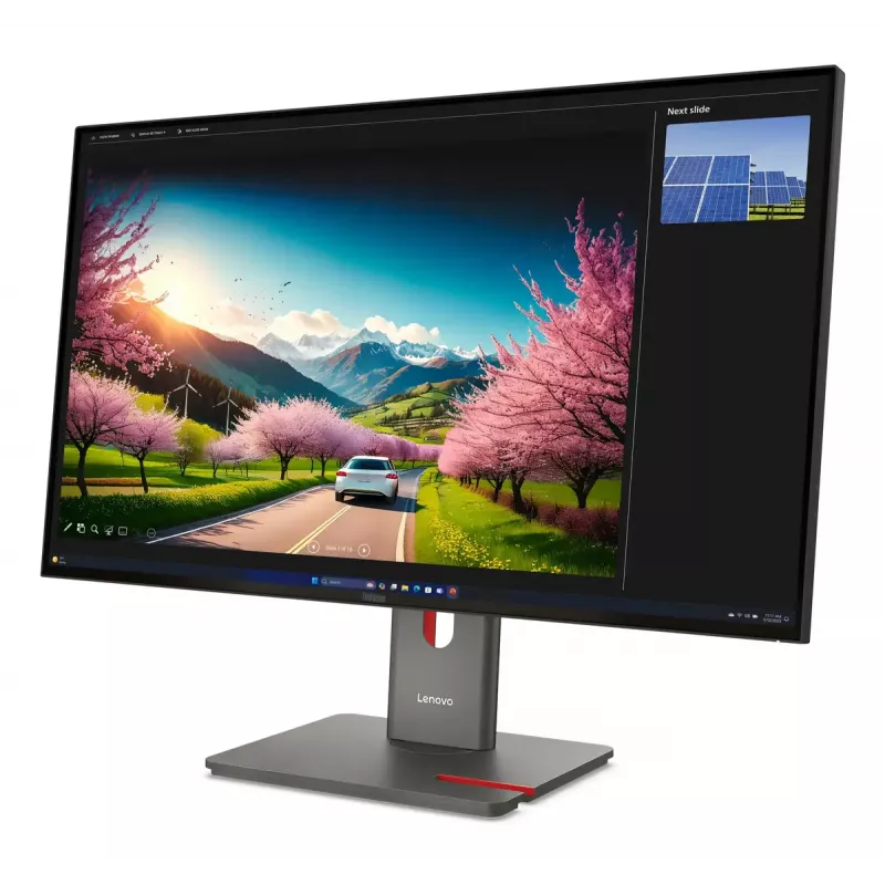 Monitorius Lenovo ThinkVision P32UD-40 31,5 colio 4K UHD (3840×2160) IPS LCD, 6 ms, USB 3.2 Gen 2x2 šakotuvas, USB-C, VESA, aukščio reguliavimas