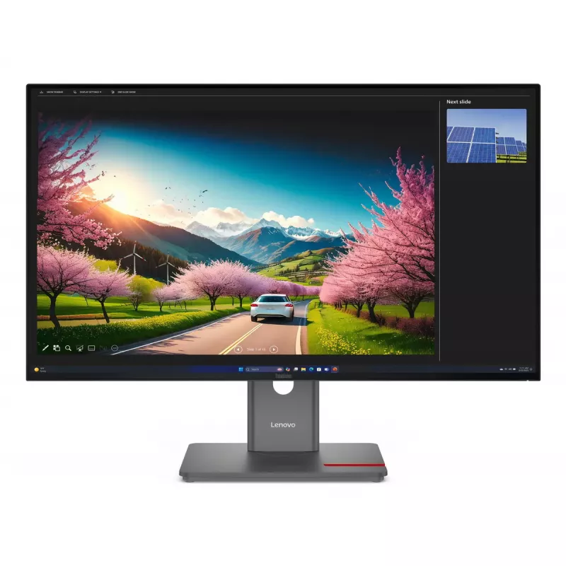 Monitorius Lenovo ThinkVision P32UD-40 31,5 colio 4K UHD (3840×2160) IPS LCD, 6 ms, USB 3.2 Gen 2x2 šakotuvas, USB-C, VESA, aukščio reguliavimas