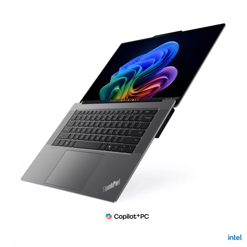 Laptop Lenovo ThinkPad X9-15p Gen 1 Aura Edition Copilot+ 358H 15.3 col. jutiklinis 2,8K 64 GB RAM 1 TB SSD Wi‑Fi 7 Windows 11 Pro