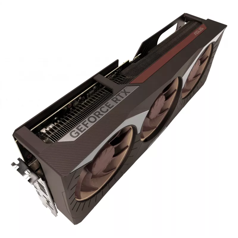 Vaizdo plokštė ASUS GeForce RTX 5080 16 GB GDDR7, PCIe 5.0, 256 bitų, 385×80×151 mm, 3 ventiliatoriai, 16 kontaktų maitinimas