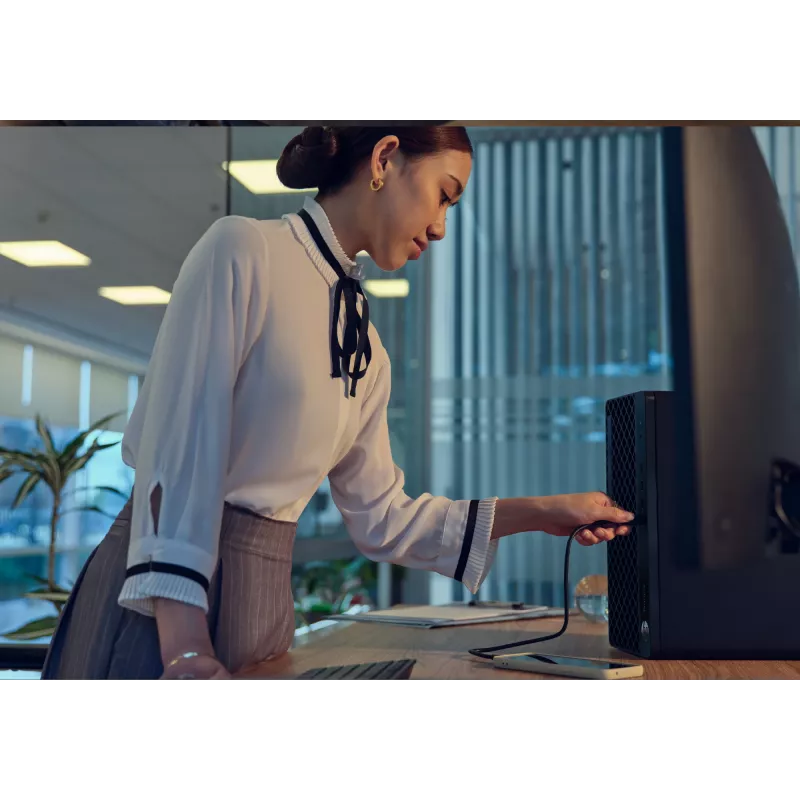 HP ProDesk 4 Tower G1i AI Intel Core Ultra 7 265 16 GB DDR5-SDRAM 512 GB SSD Windows 11 Pro kompiuteris AI kompiuteris juodas