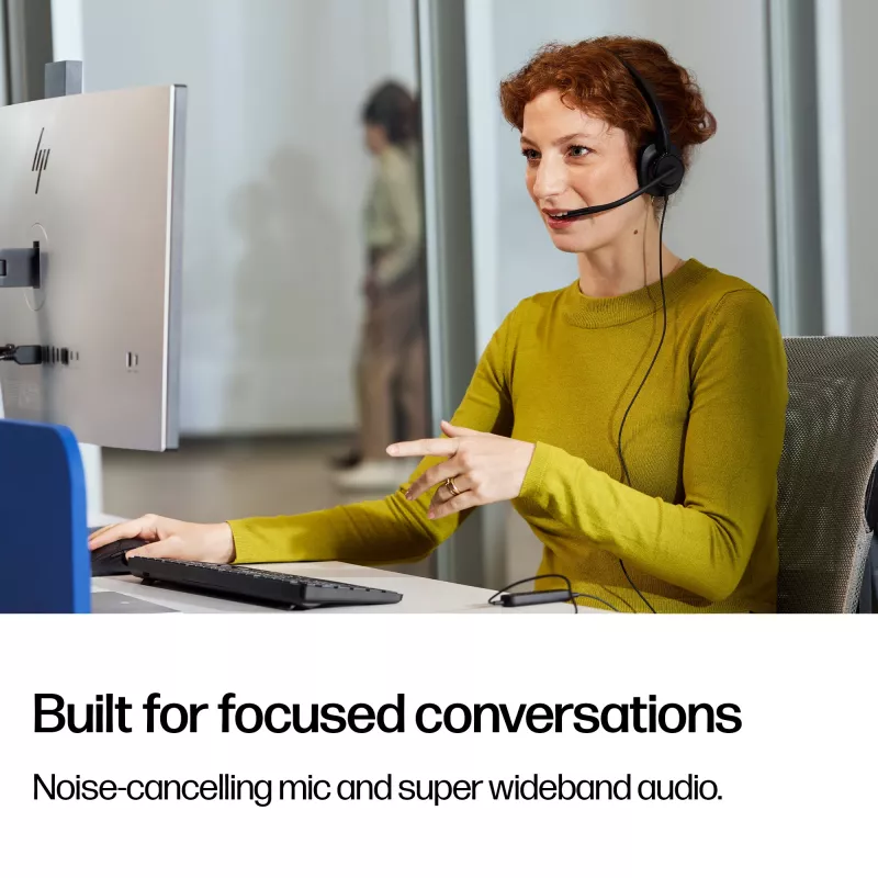 HP Poly Mission 425 Stereo USB laidinės ausinės