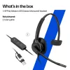 HP Poly Mission 425 Stereo USB laidinės ausinės