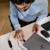 HP Poly Mission 425 Stereo USB laidinės ausinės