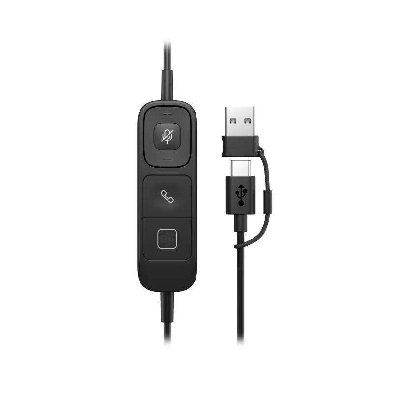 HP Poly Mission 425 Stereo USB laidinės ausinės