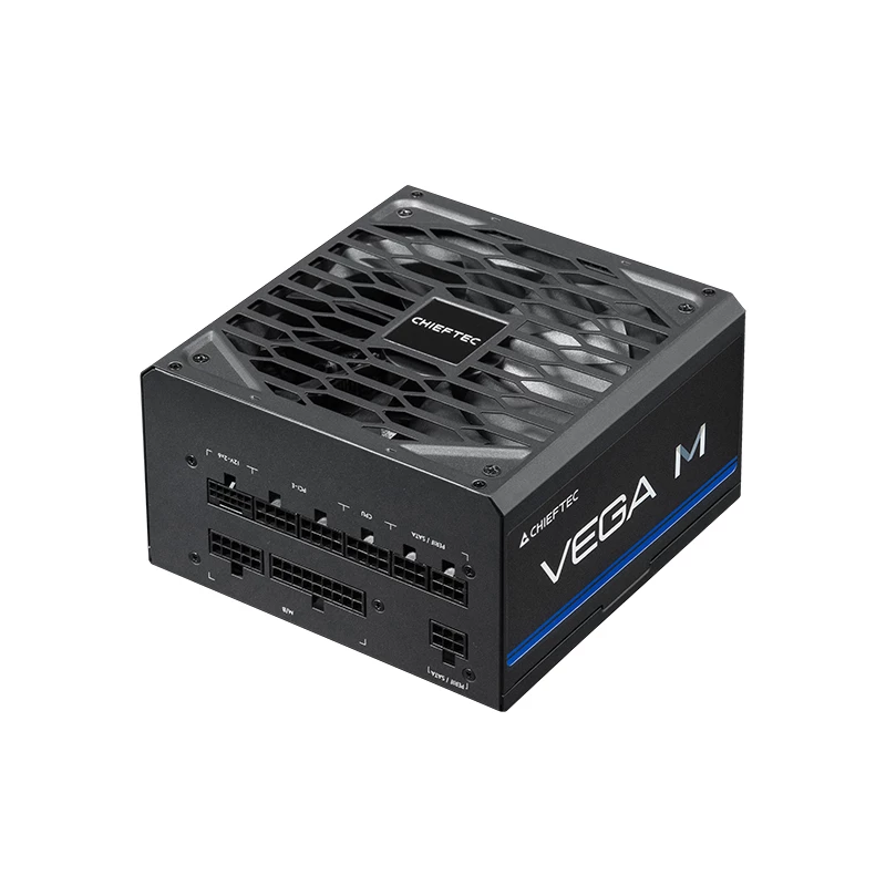 Chieftec Vega PPG-750-C maitinimo blokas 750 W 20+4 kontaktų ATX ATX juodas
