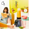 Tefal Blend Up BL19H4F0 trintuvas 0,85 l stalinis trintuvas 1000 W mėlynas, permatomas