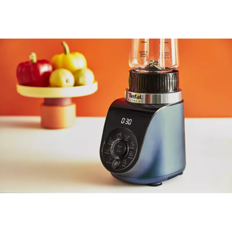 Tefal Blend Up BL19H4F0 trintuvas 0,85 l stalinis trintuvas 1000 W mėlynas, permatomas