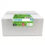Etikečių ritinėliai Dymo 2223589 — baltos popierinės etiketės 5,4 × 2,5 cm, 500 etikečių/ritinėlyje, 12000 etikečių/pakuotėje, FSC