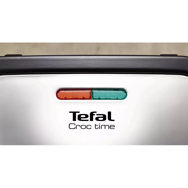 Kontaktinis grilis Tefal SM193D — stalinis elektrinis grilis, juoda ir nerūdijančio plieno apdaila, 1,9 kg