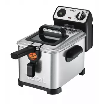 Tefal Filtra Pro FR5111 vienas 3 l atskirai stovinti 2400 W gruzdintuvė juoda, nerūdijantis plienas
