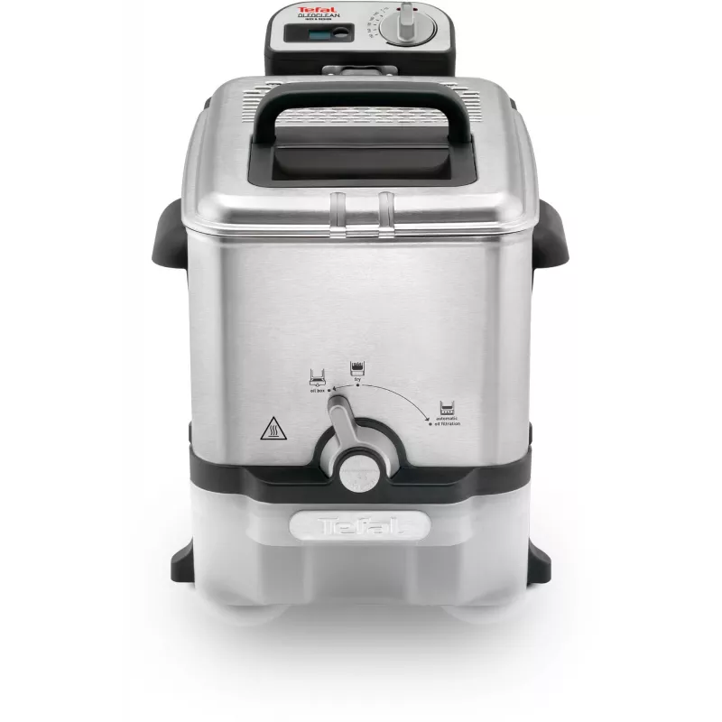 Tefal FR8041 gruzdintuvė Viena 3,5 L Laisvai pastatoma 2300 W Gilioji gruzdintuvė Sidabrinė
