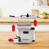 Tefal FR8041 gruzdintuvė Viena 3,5 L Laisvai pastatoma 2300 W Gilioji gruzdintuvė Sidabrinė