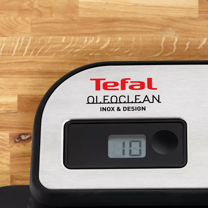 Tefal FR8041 gruzdintuvė Viena 3,5 L Laisvai pastatoma 2300 W Gilioji gruzdintuvė Sidabrinė