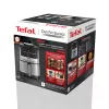Tefal Easy Fry Smart & Silence EY572DE0 gruzdintuvė Vienas 5 L Atskira 1670 W Karšto oro gruzdintuvė Juoda, Nerūdijantis plienas