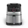 Tefal Easy Fry Smart & Silence EY572DE0 gruzdintuvė Vienas 5 L Atskira 1670 W Karšto oro gruzdintuvė Juoda, Nerūdijantis plienas