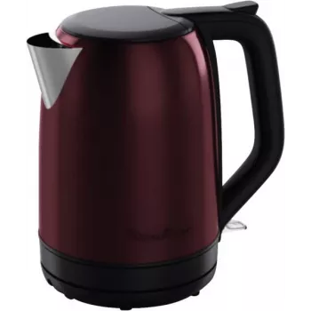 Elektrinis virdulys MOULINEX BY5S05E0 1,7 l 2400 W juodos/bordo spalvos nerūdijančio plieno