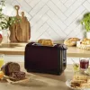 Toaster MOULINEX LT5S05E0 — 2 riekių, 1300 W, nerūdijančio plieno korpusas, juoda/raudona