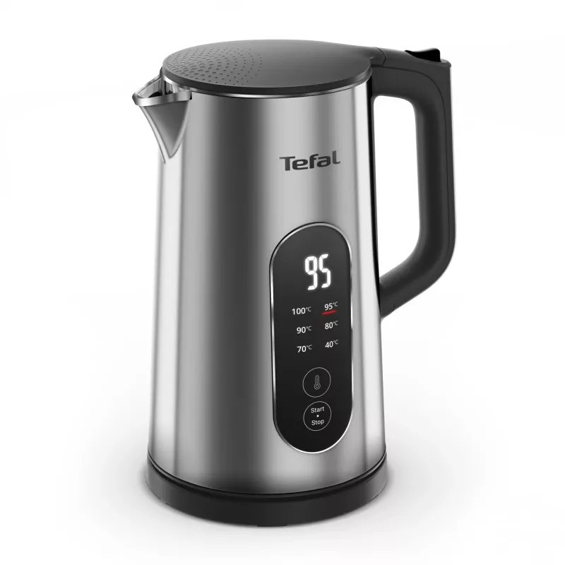 Tefal Selection KI871DE0 elektrinis virdulys 1,7 l 1500 W juoda, nerūdijantis plienas