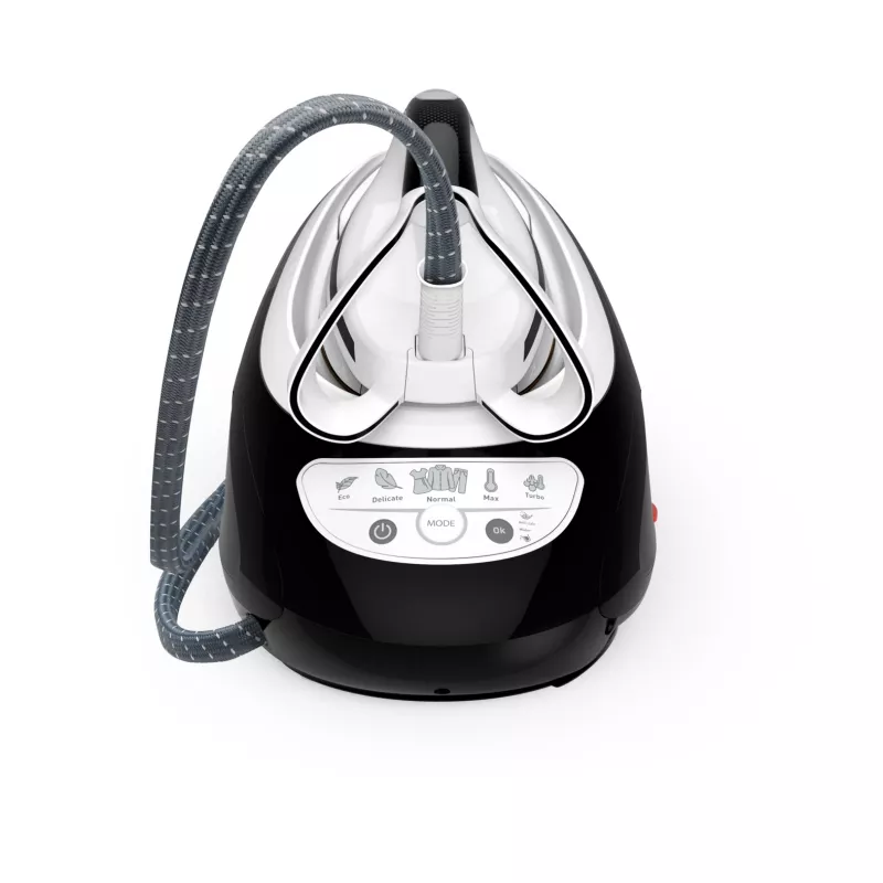 Tefal Pro Express Ultimate GV9550 1,9 l Durilium AirGlide Autoclean padu, juoda, balta