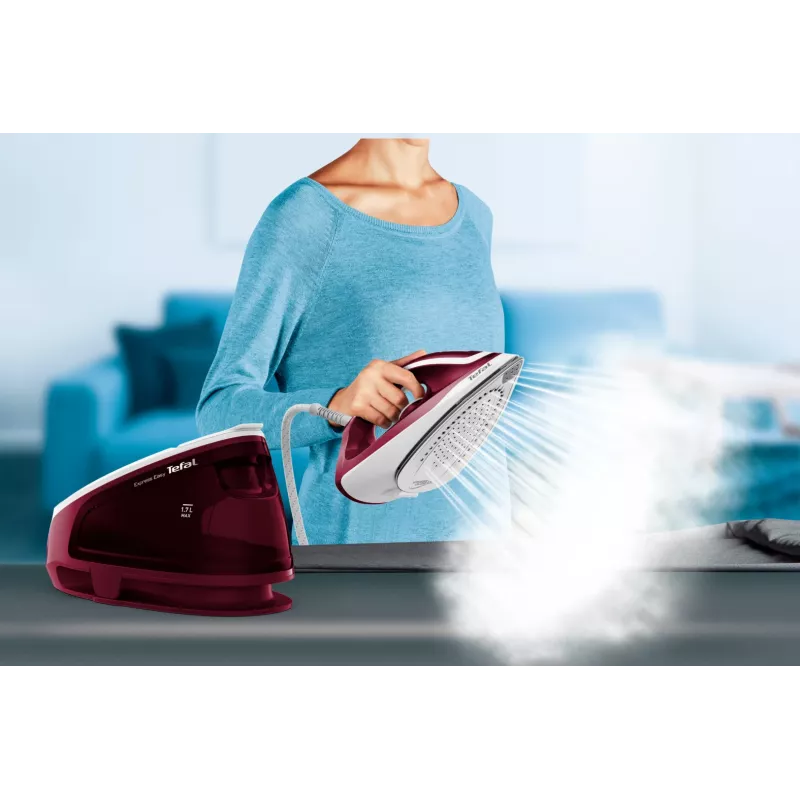 Tefal Express Easy SV6130 2200 W 1,7 L raudona, balta