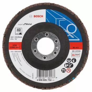 Bosch 2 608 606 752 kampinio šlifuoklio priedas Valymo diskas