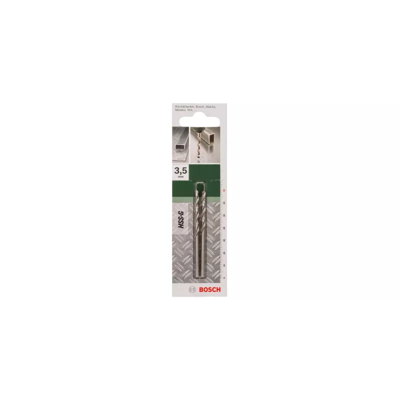 Grąžtų rinkinys Bosch 2609255040 3,5 mm skersmuo 70 mm ilgis 2 vnt.