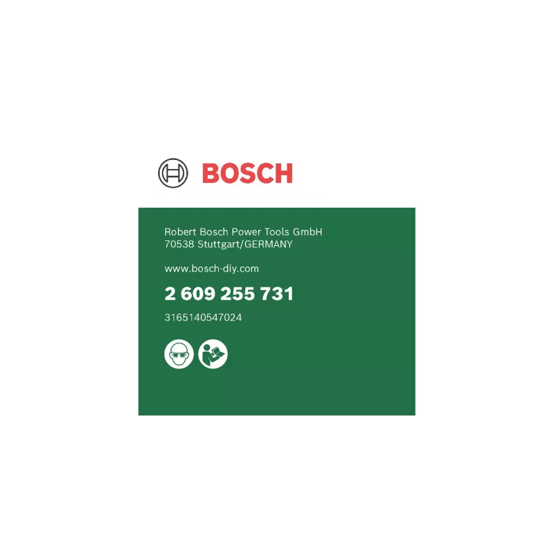 Dulkių dėžutė Bosch 2609255731, skirta PKS 55 A/66/66 AF — dulkių surinkimo priedas