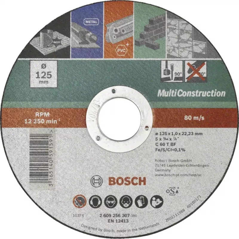 Pjovimo diskas Bosch 2609256307 Daugiafunkcis 1 vnt.