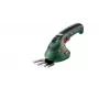 Bosch Isio belaidės žolės žirklės 8 cm 3.6 V juoda, žalia