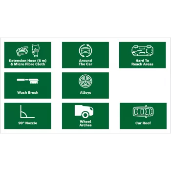 Bosch F016800572 automobilio plovimo rinkinys, skirtas Bosch aukšto slėgio plovyklėms