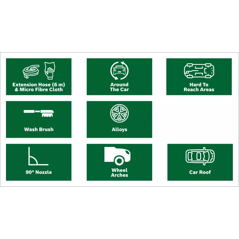Bosch F016800572 automobilio plovimo rinkinys, skirtas Bosch aukšto slėgio plovyklėms